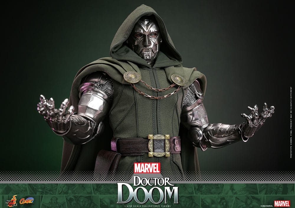 Marvel Comic Masterpiece Actionfigur 1/6 Doctor Doom 33 cm