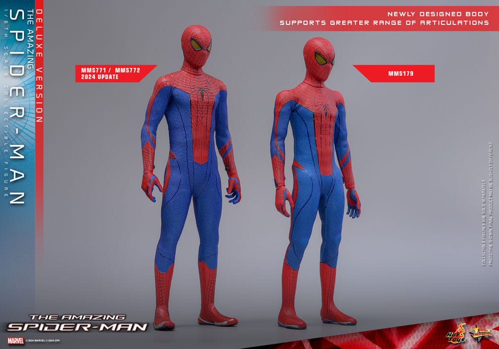 The Amazing Spider-Man Movie Masterpiece Actionfigur 1/6 Spider-Man (Deluxe Version) 30 cm