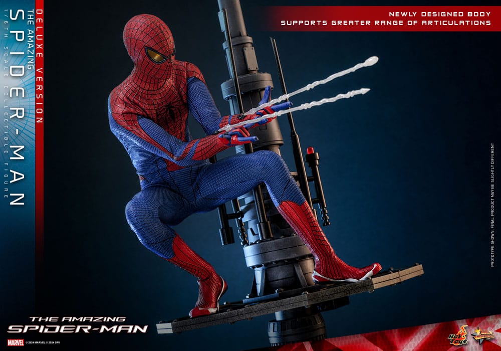 The Amazing Spider-Man Movie Masterpiece Actionfigur 1/6 Spider-Man (Deluxe Version) 30 cm