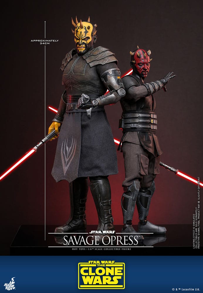 Star Wars: The Clone Wars Actionfigur 1/6 Savage Opress 34 cm