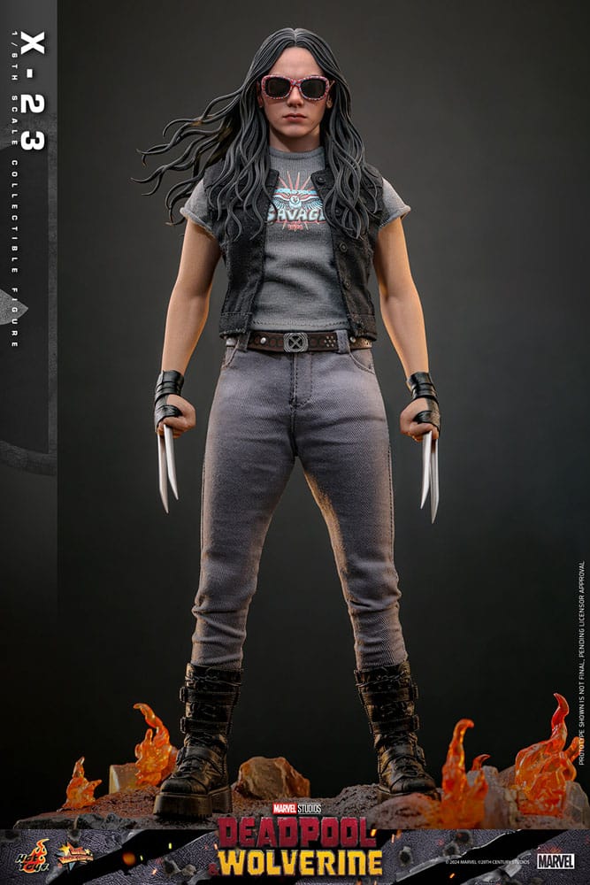 Deadpool & Wolverine Movie Masterpiece Actionfigur 1/6 X-23 27 cm