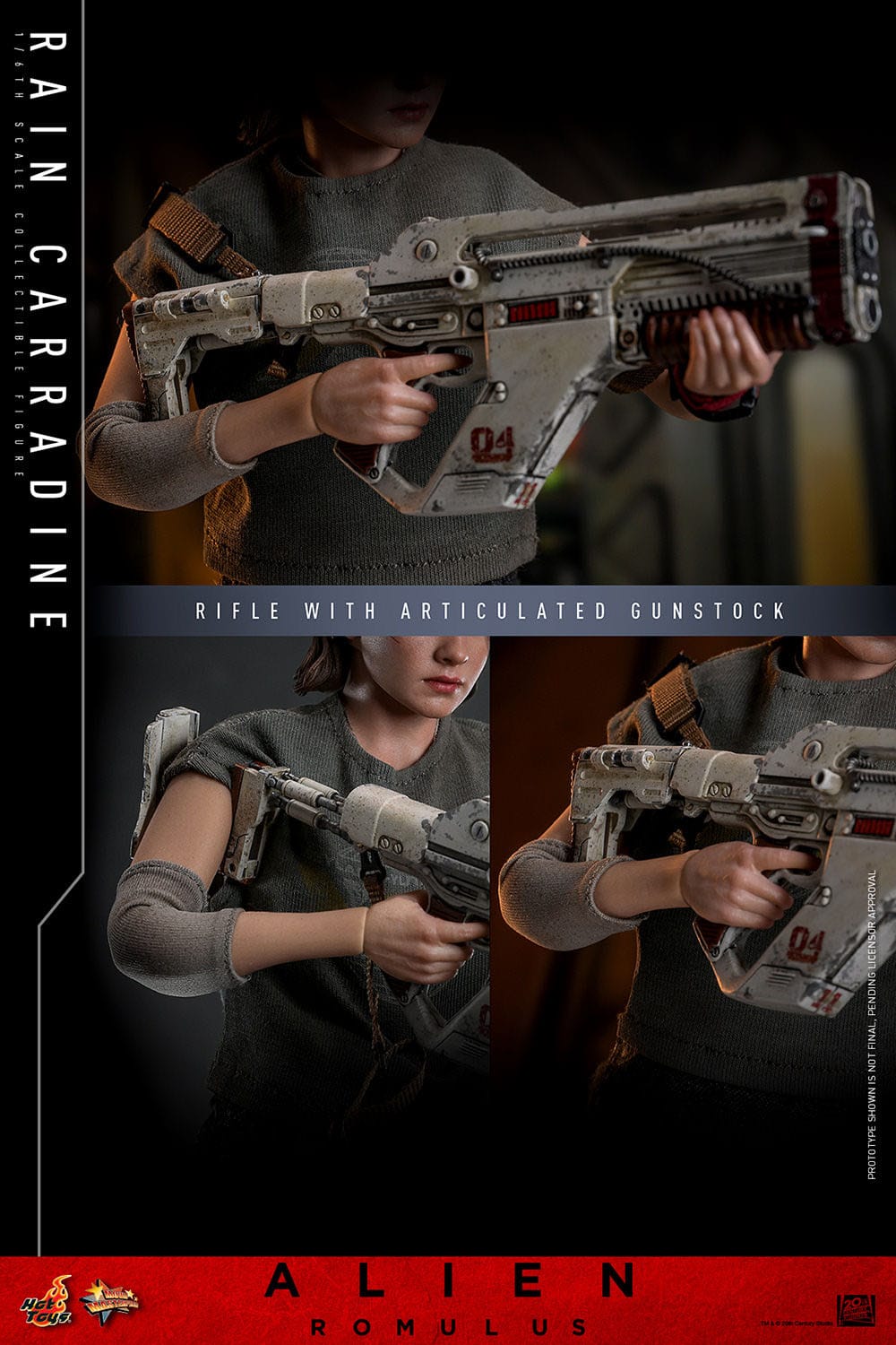 Alien: Romulus Movie Masterpiece Actionfigur 1/6 Rain Carradine 26 cm