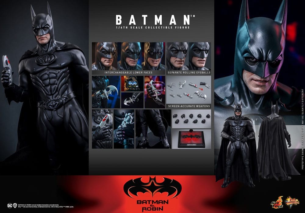 Batman & Robin Movie Masterpiece Actionfigur 1/6 Batman 30 cm