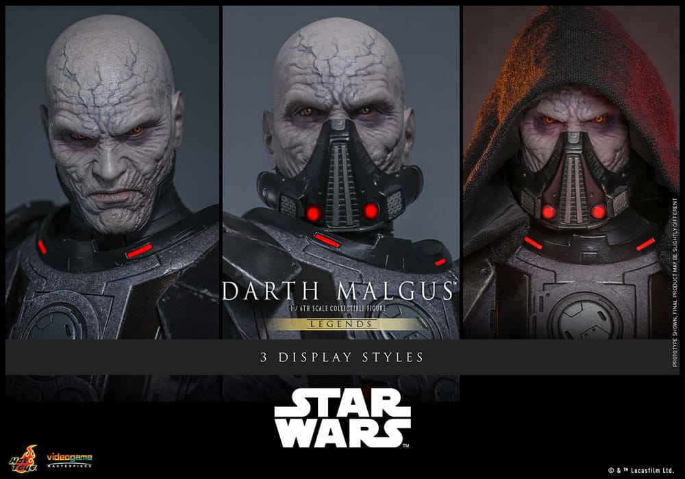 Star Wars Legends Videogame Masterpiece Actionfigur 1/6 Darth Malgus 34 cm