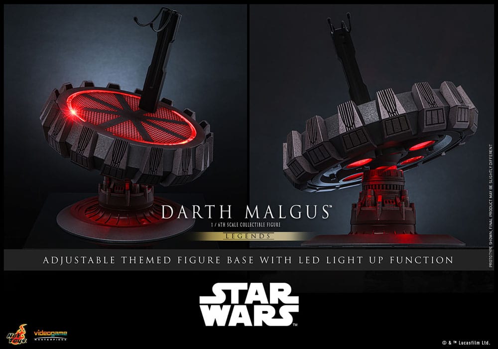 Star Wars Legends Videogame Masterpiece Actionfigur 1/6 Darth Malgus 34 cm