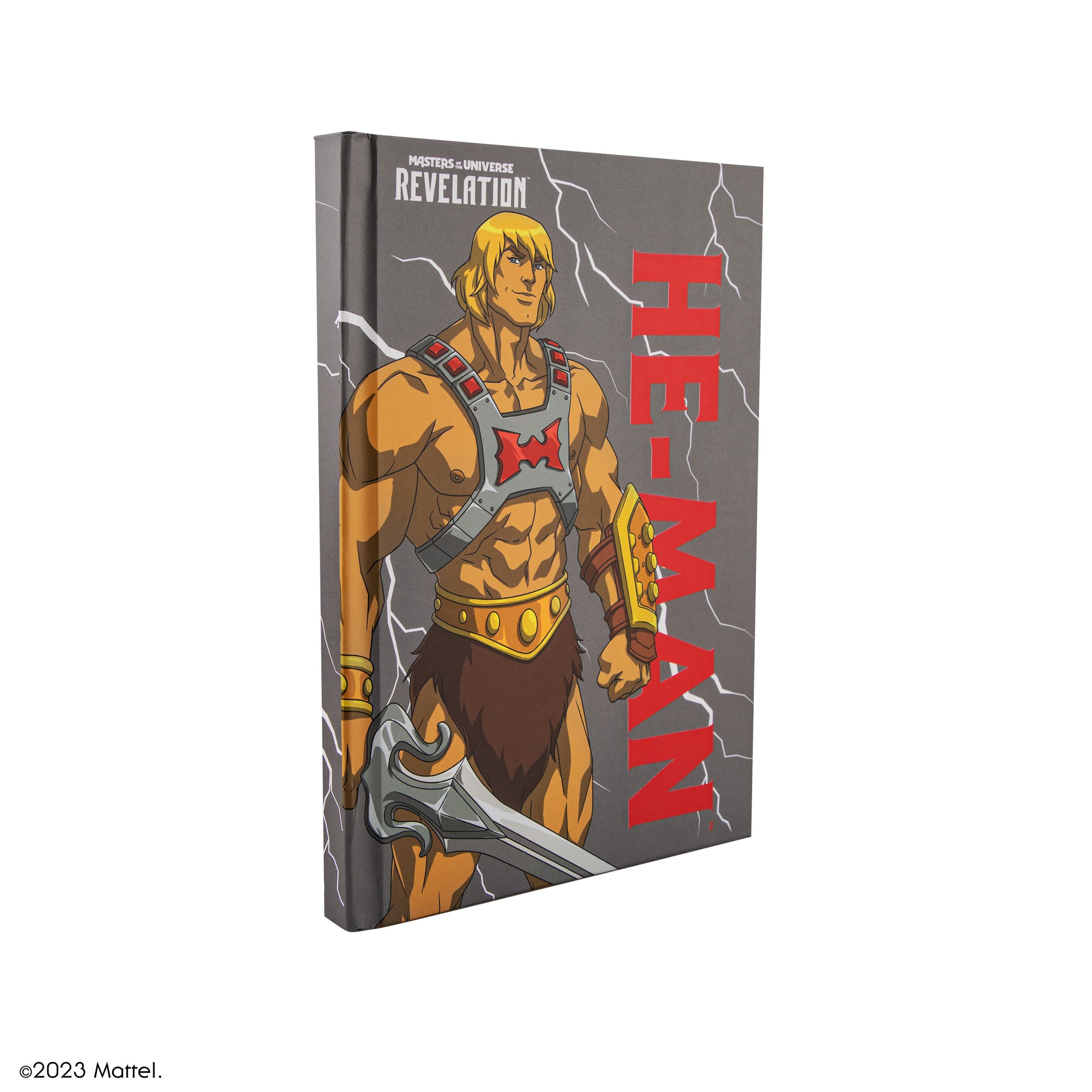 Masters of the Universe - Revelation:  He-Man Thunder Deluxe Notebook Set (Notebook + Stift)
