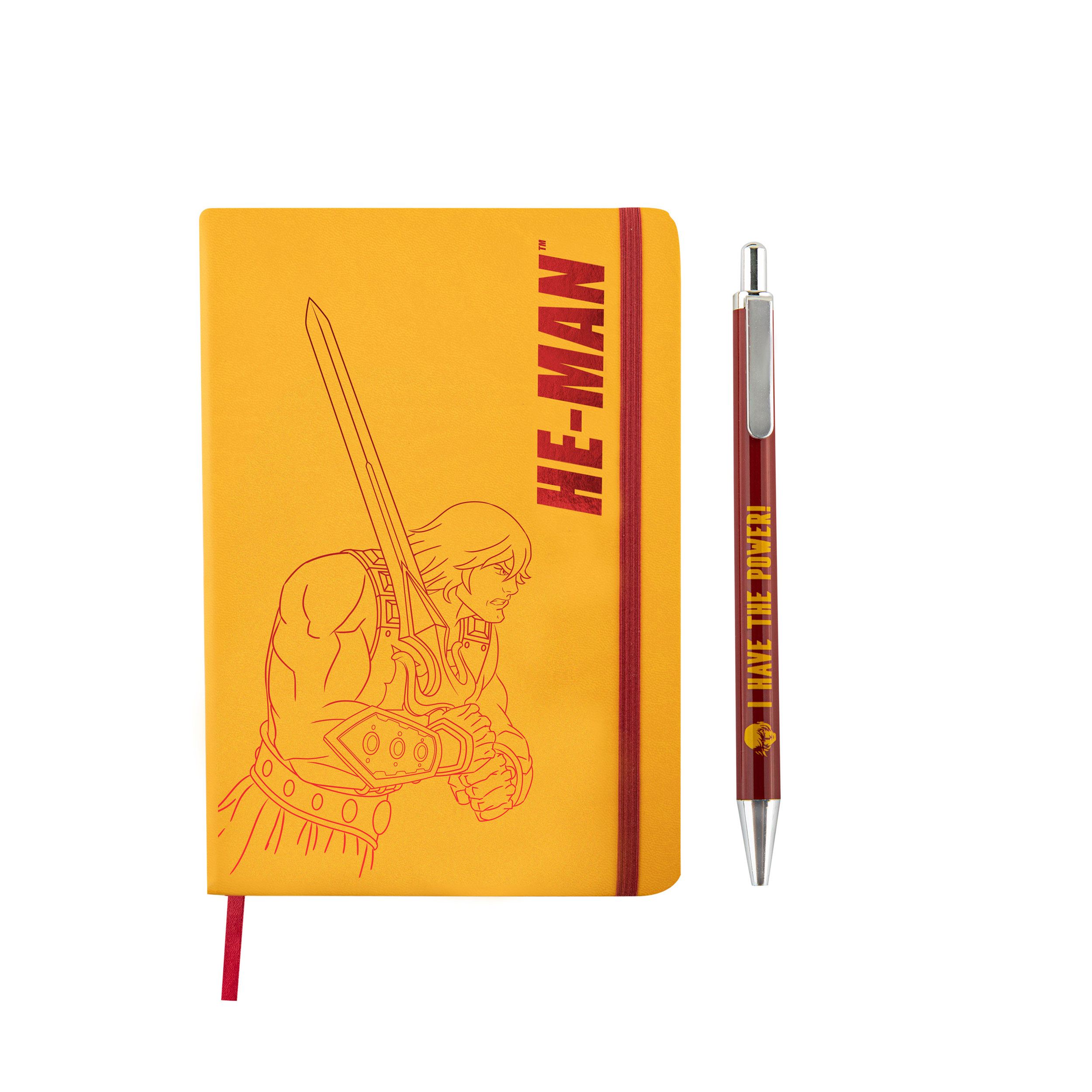 Masters of the Universe - Revelation: He-Man Notebook Set (Notebook + Stift)