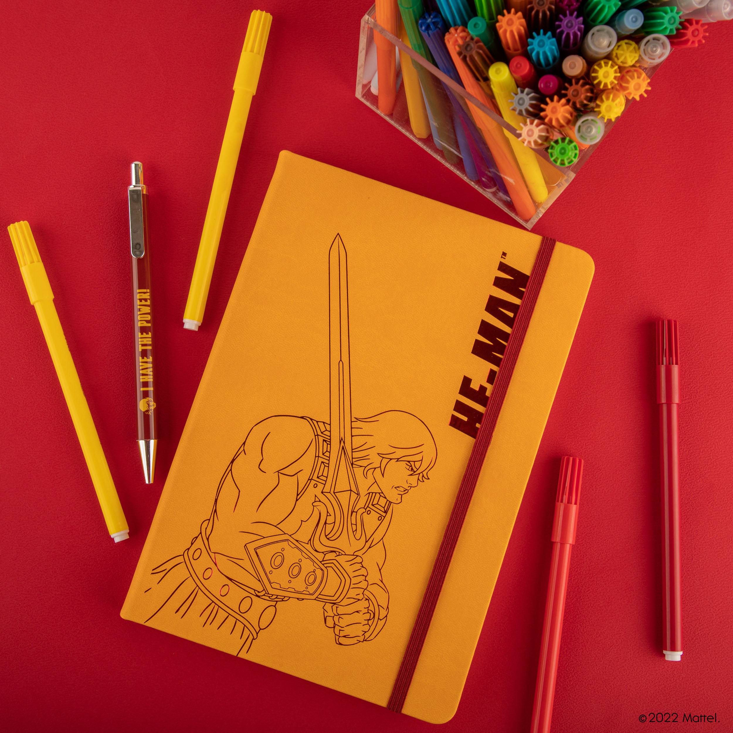 Masters of the Universe - Revelation: He-Man Notebook Set (Notebook + Stift)