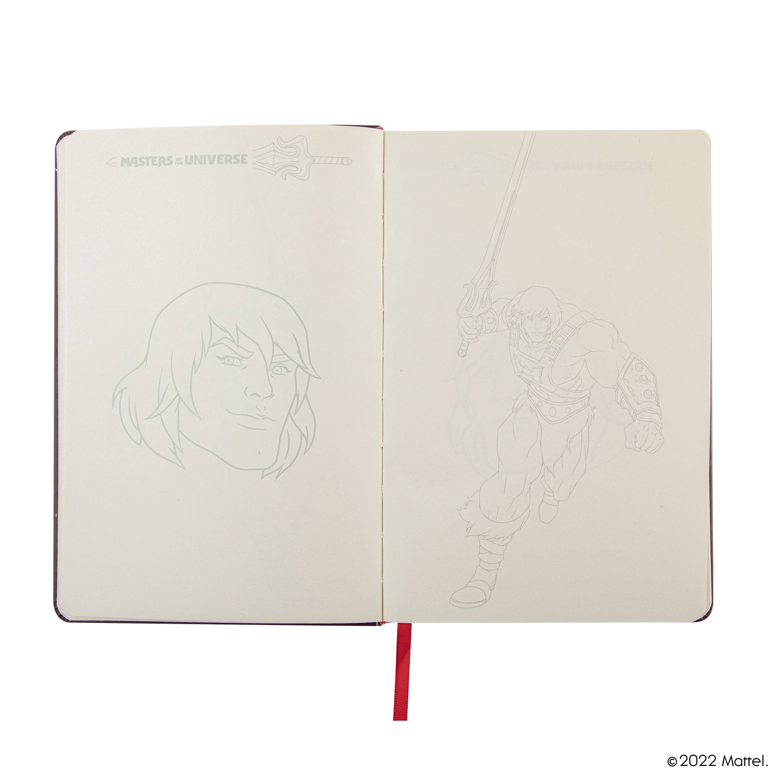 Masters of the Universe - Revelation: Notebook Set (Notebook + Stift) He-Man with Sword 