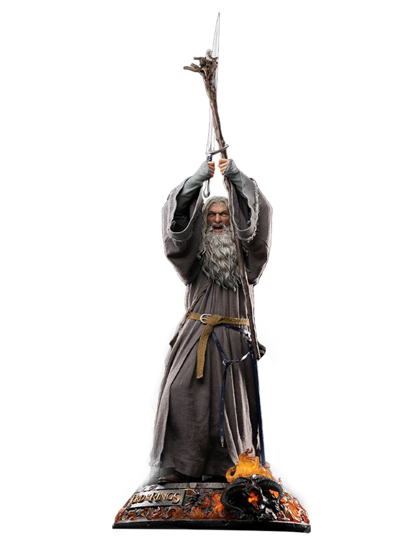 Herr der Ringe Master Forge Series Statue 1/2 Gandalf der Graue Premium Edition 156 cm