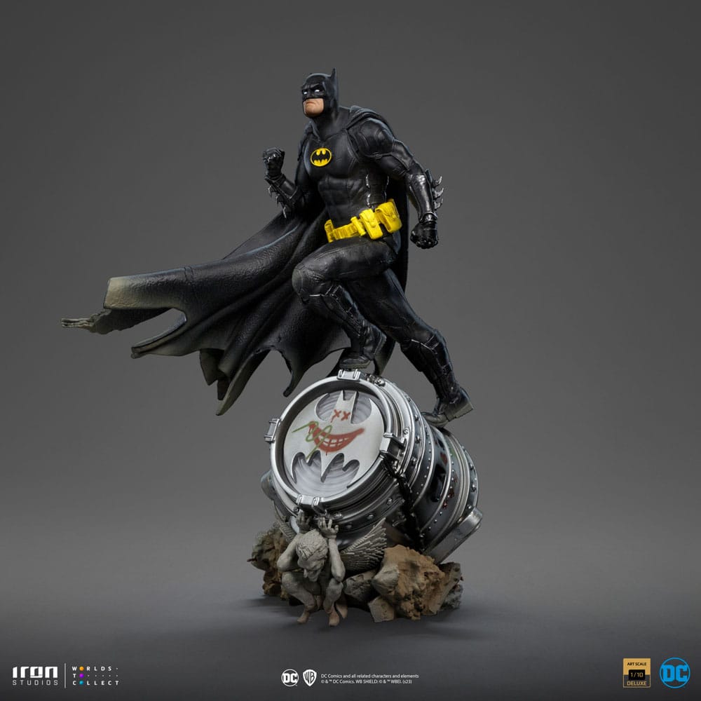 DC Comics BDS Art Scale Statue 1/10 Batman Deluxe (Black Version Exclusive) heo EU Exclusive 30 cm