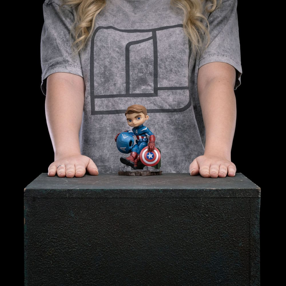 Avengers Infinity Saga Mini Co. PVC Figur Captain America 14 cm