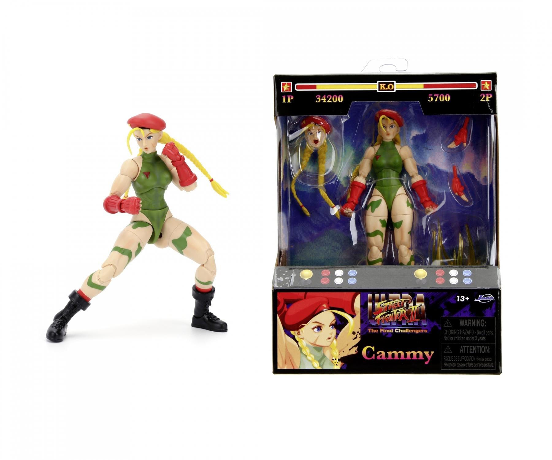Ultra Street Fighter II: The Final Challengers Actionfigur 1/12 Cammy 15 cm  