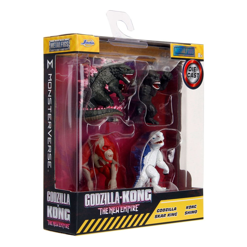 Godzilla Nano Metalfigs Diecast Minifiguren 4-er Pack Wave 1 4 cm