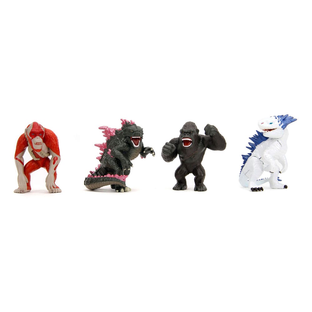 Godzilla Nano Metalfigs Diecast Minifiguren 4-er Pack Wave 1 4 cm