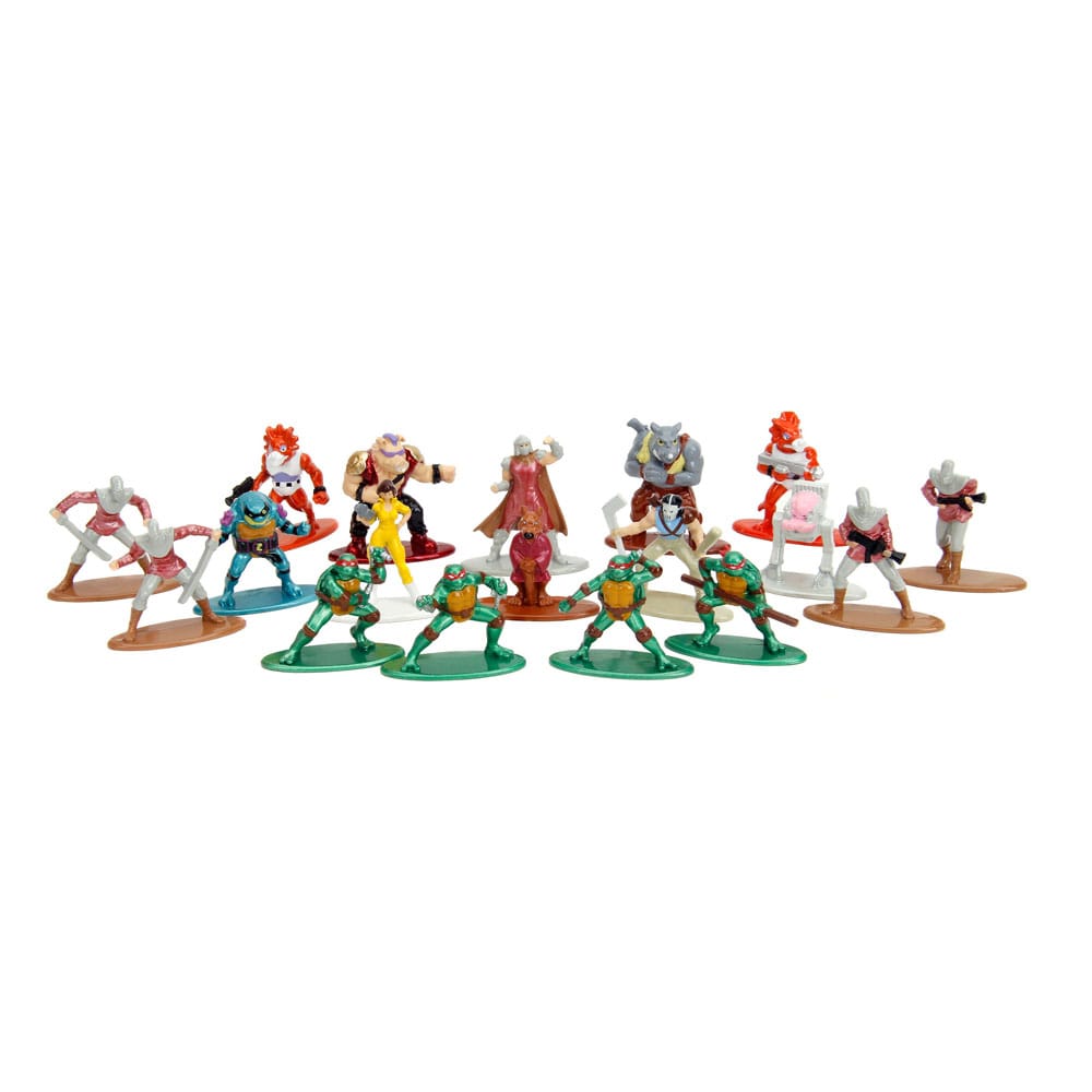 Teenage Mutant Ninja Turtles Nano Metalfigs Diecast Minifiguren 18-er Pack Wave 2 4 cm