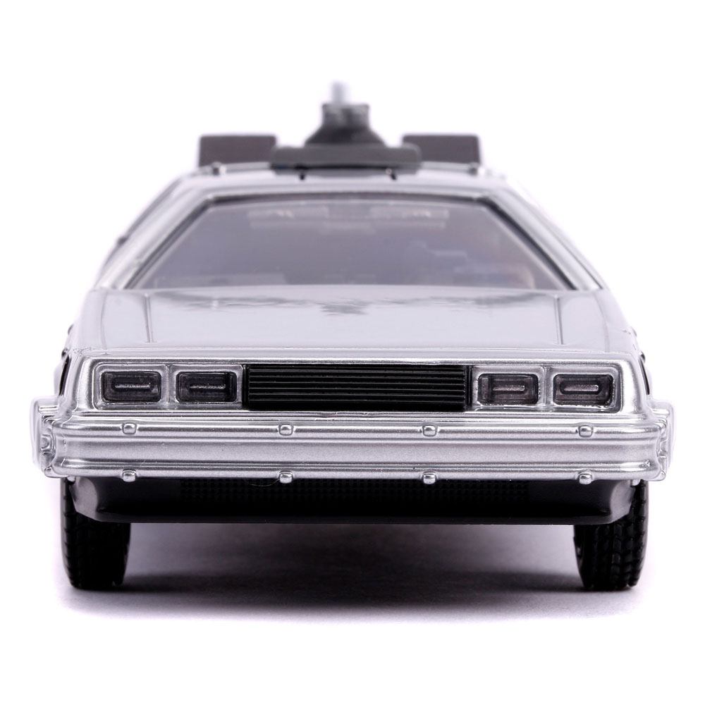 Zurück in die Zukunft II Hollywood Rides Diecast Modell 1/32 DeLorean Time Machine