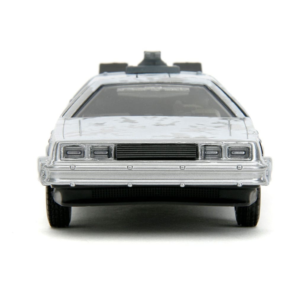 Zurück in die Zukunft Hollywood Rides Diecast Modell 1/32 DeLorean Time Machine Frost