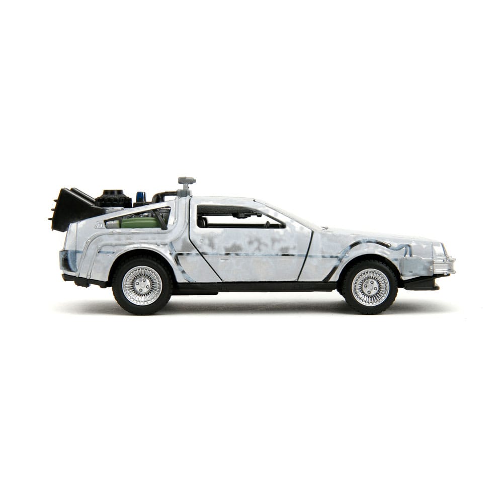 Zurück in die Zukunft Hollywood Rides Diecast Modell 1/32 DeLorean Time Machine Frost