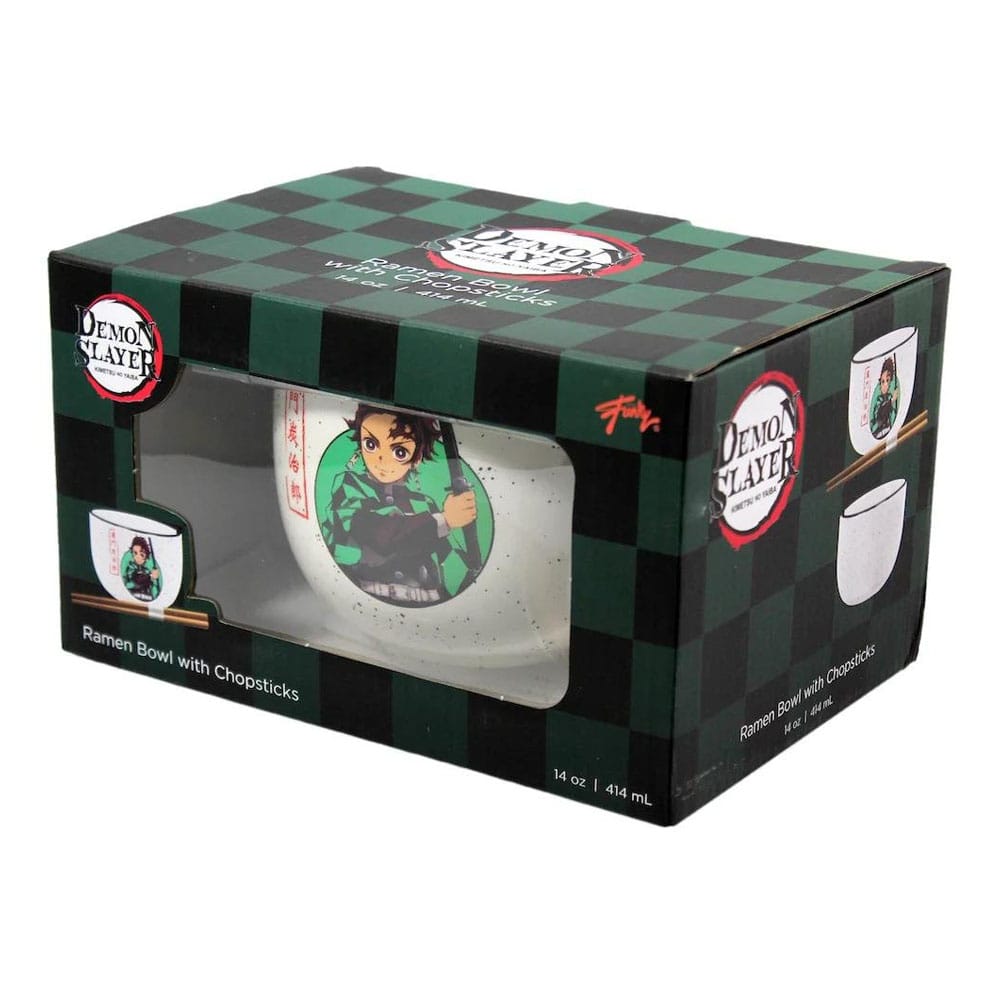Demon Slayer Ramen-Schüssel mit Stäbchen Tanjiro 414 ml