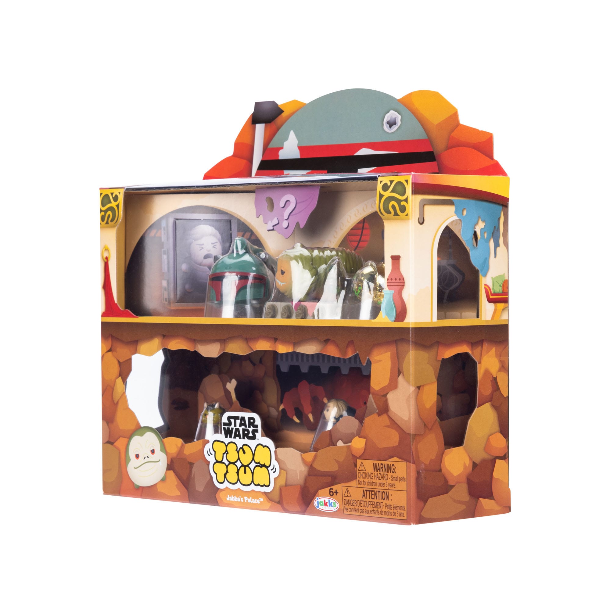 Disney Tsum Tsum Minifiguren Star Wars Jabba´s Place Deluxe Set   