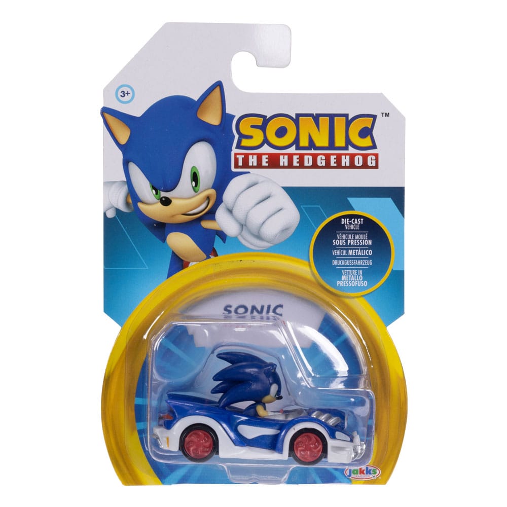 Sonic - The Hedgehog Diecast Modellautos 1/64 Wave 7 Sortiment (4)