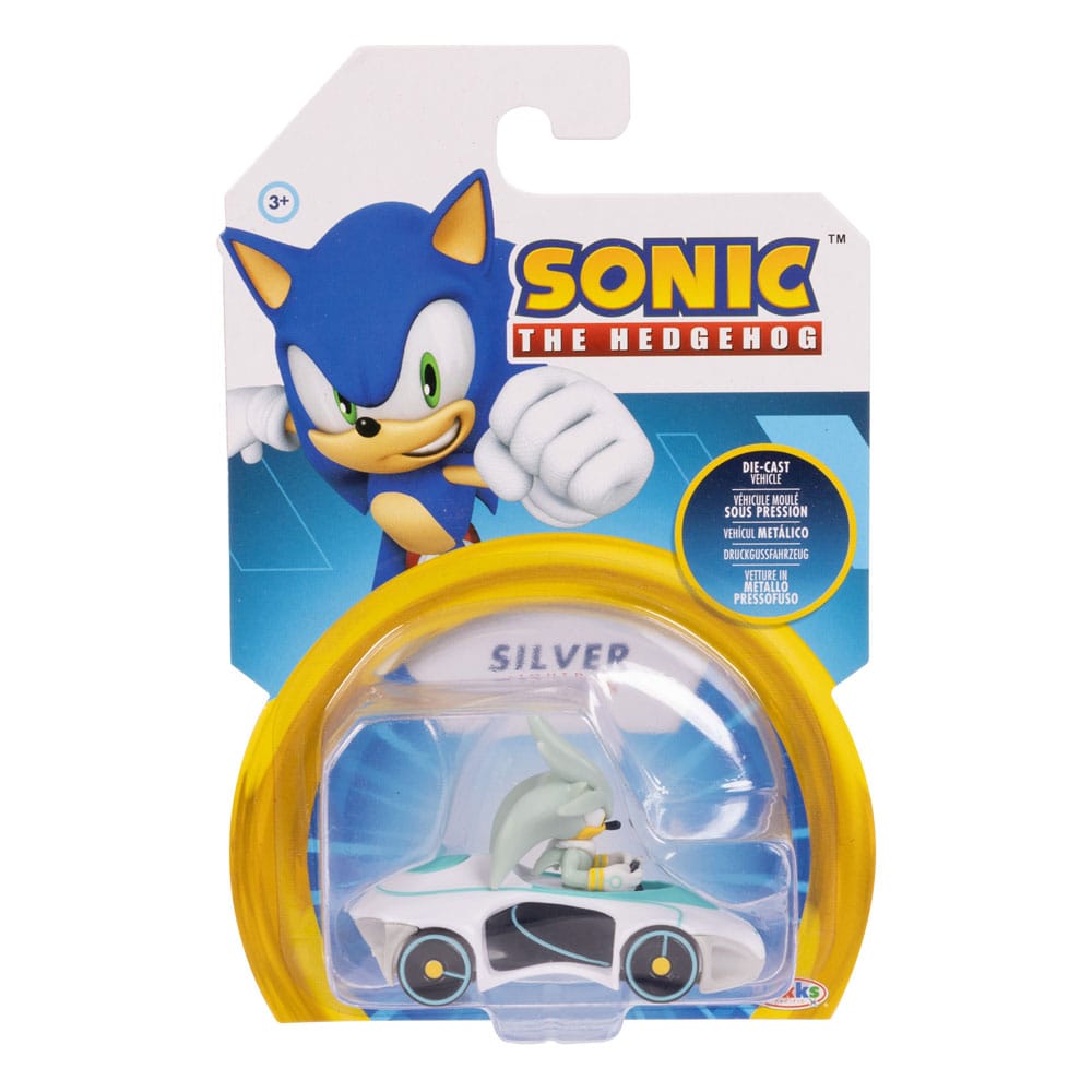 Sonic - The Hedgehog Diecast Modellautos 1/64 Wave 7 Sortiment (4)