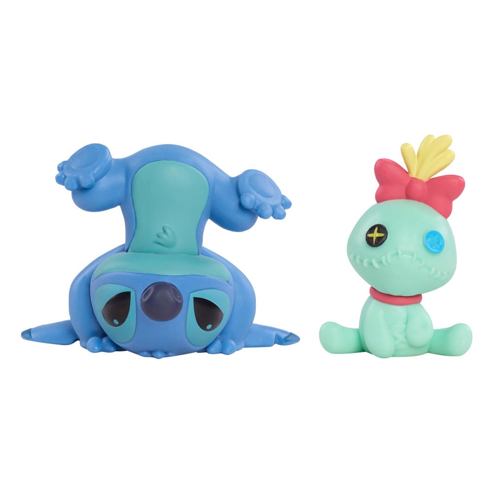 Lilo & Stitch Minifiguren 2er-Pack Scrump & Upside Down Stitch 7 cm