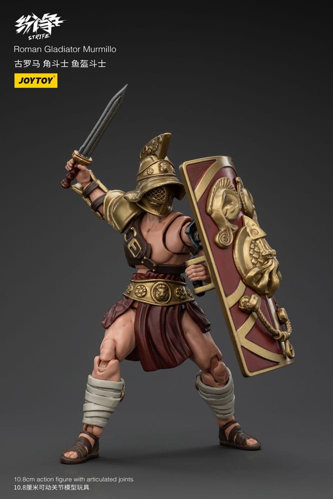 Strife Actionfigur 1/18 Roman Gladiator Murmillo 11 cm