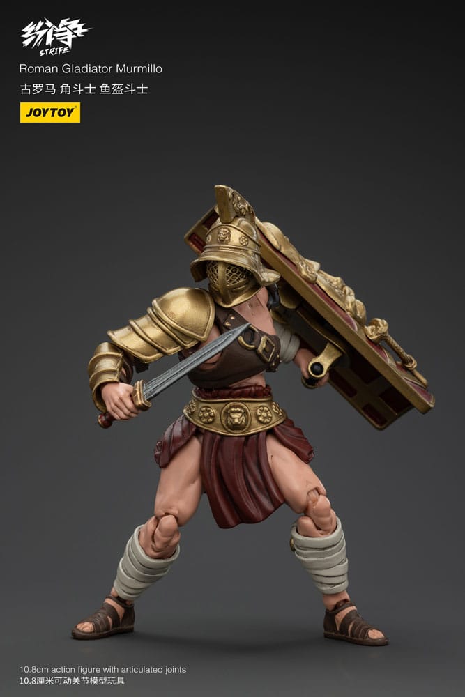 Strife Actionfigur 1/18 Roman Gladiator Murmillo 11 cm