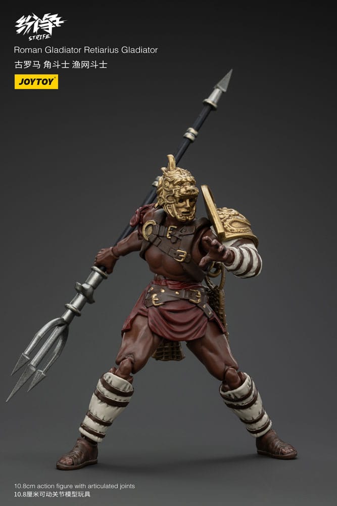 Strife Actionfigur 1/18 Roman Gladiator Retiarius Gladiator 11 cm
