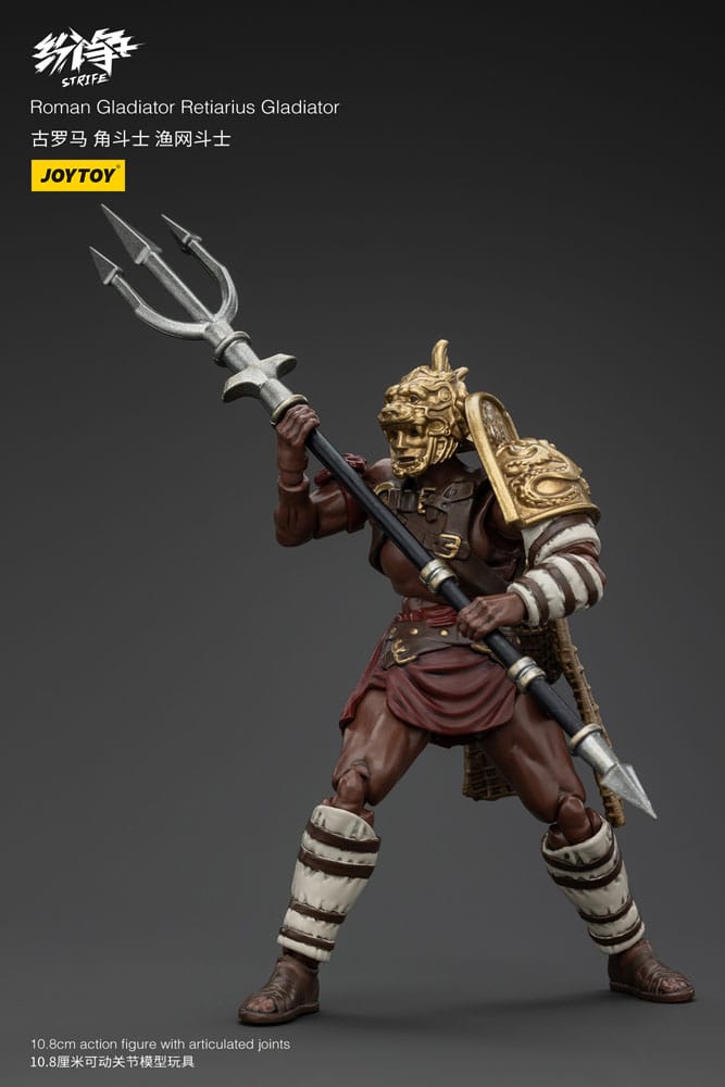 Strife Actionfigur 1/18 Roman Gladiator Retiarius Gladiator 11 cm