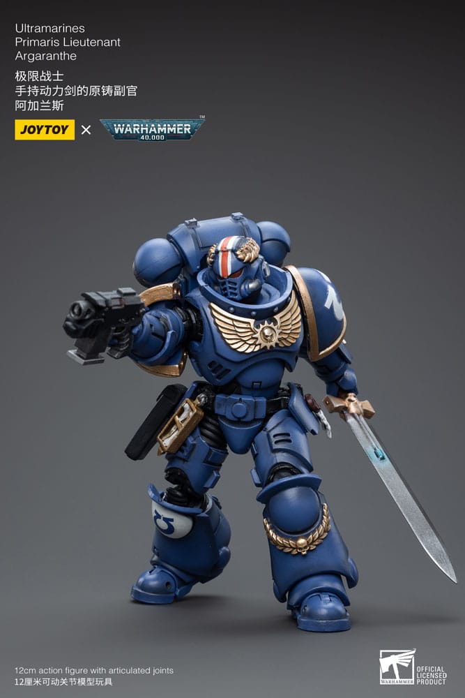 Warhammer 40k Actionfigur 1/18 Ultramarines Primaris Lieutenant Argaranthe 12 cm