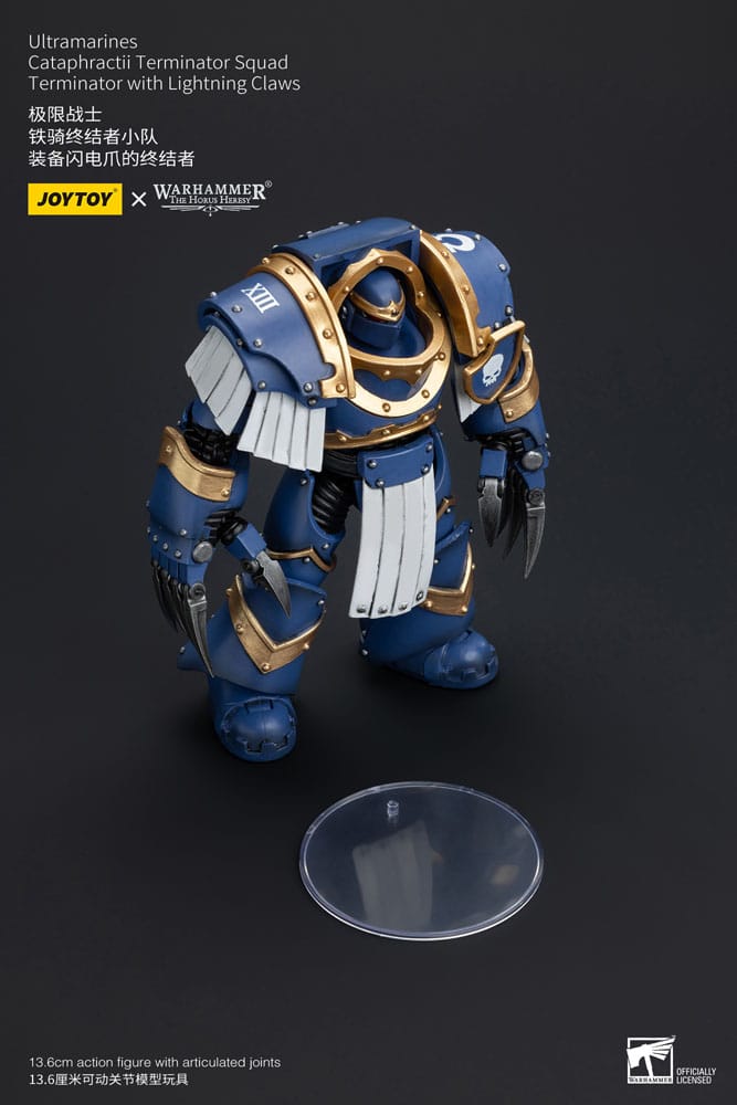 Warhammer The Horus Heresy Actionfigur 1/18 Ultramarines Cataphractii Terminator Squad Terminator with Lightning Claws 14 cm
