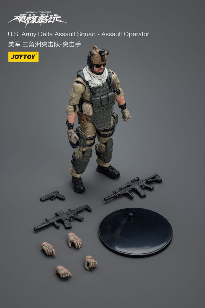 Hardcore Coldplay Actionfigur 1/18 U.S. Army Delta Assault Squad Operator 11 cm