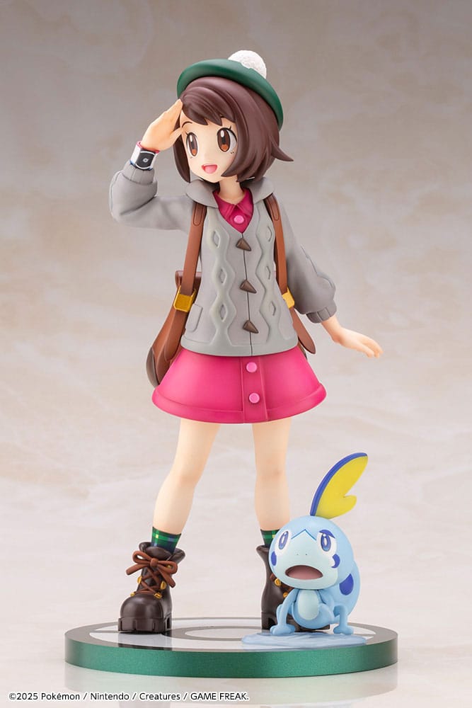 Pokémon ARTFXJ Statue 1/8 Gloria & Memmeon 21 cm