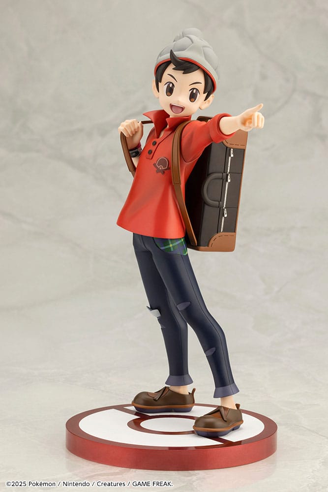 Pokémon ARTFXJ Statue 1/8 Victor & Hopplo 21 cm