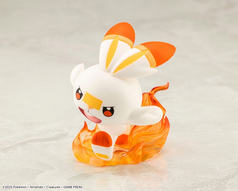 Pokémon ARTFXJ Statue 1/8 Victor & Hopplo 21 cm