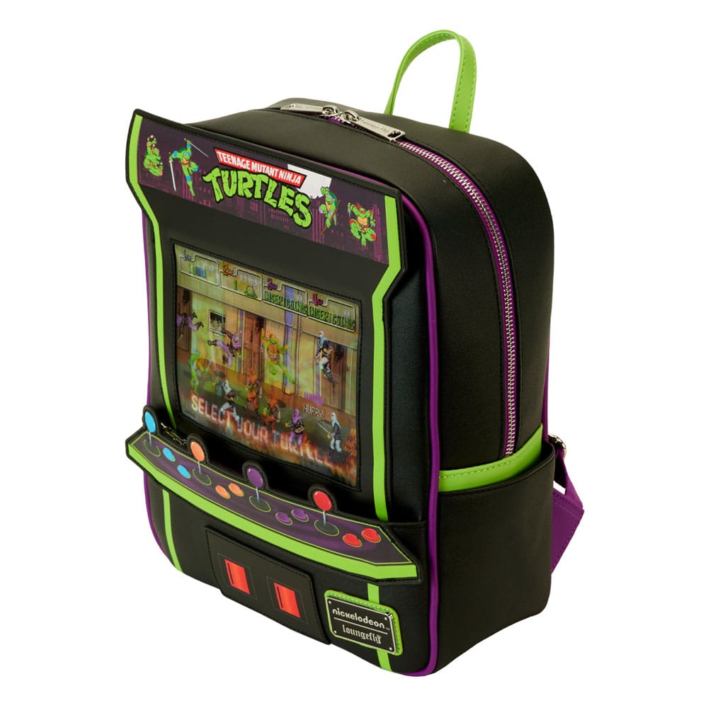 Teenage Mutant Ninja Turtles by Loungefly Rucksack 40th Anniversary Vintage Arcade