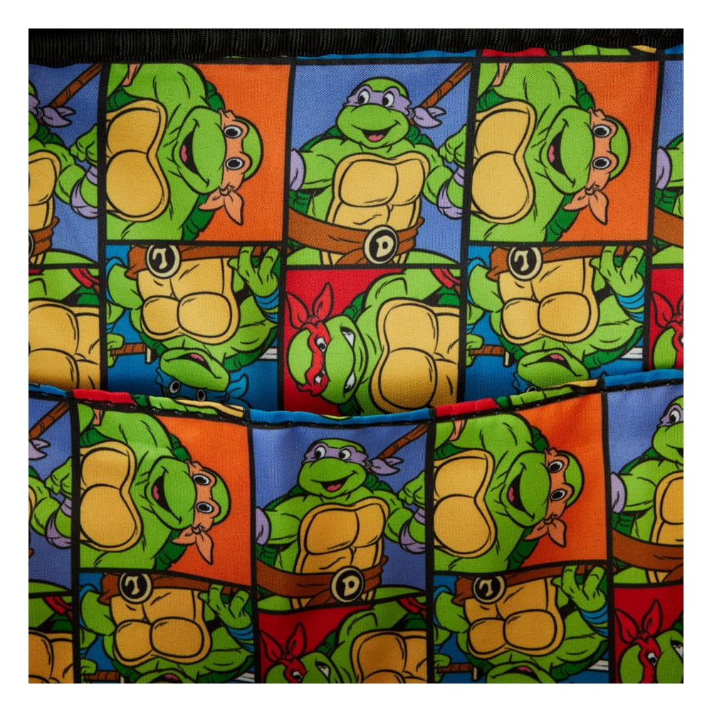 Teenage Mutant Ninja Turtles by Loungefly Rucksack 40th Anniversary Vintage Arcade