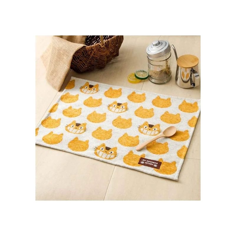 Mein Nachbar Totoro Lunch Platzdeckchen Catbus Silhouette