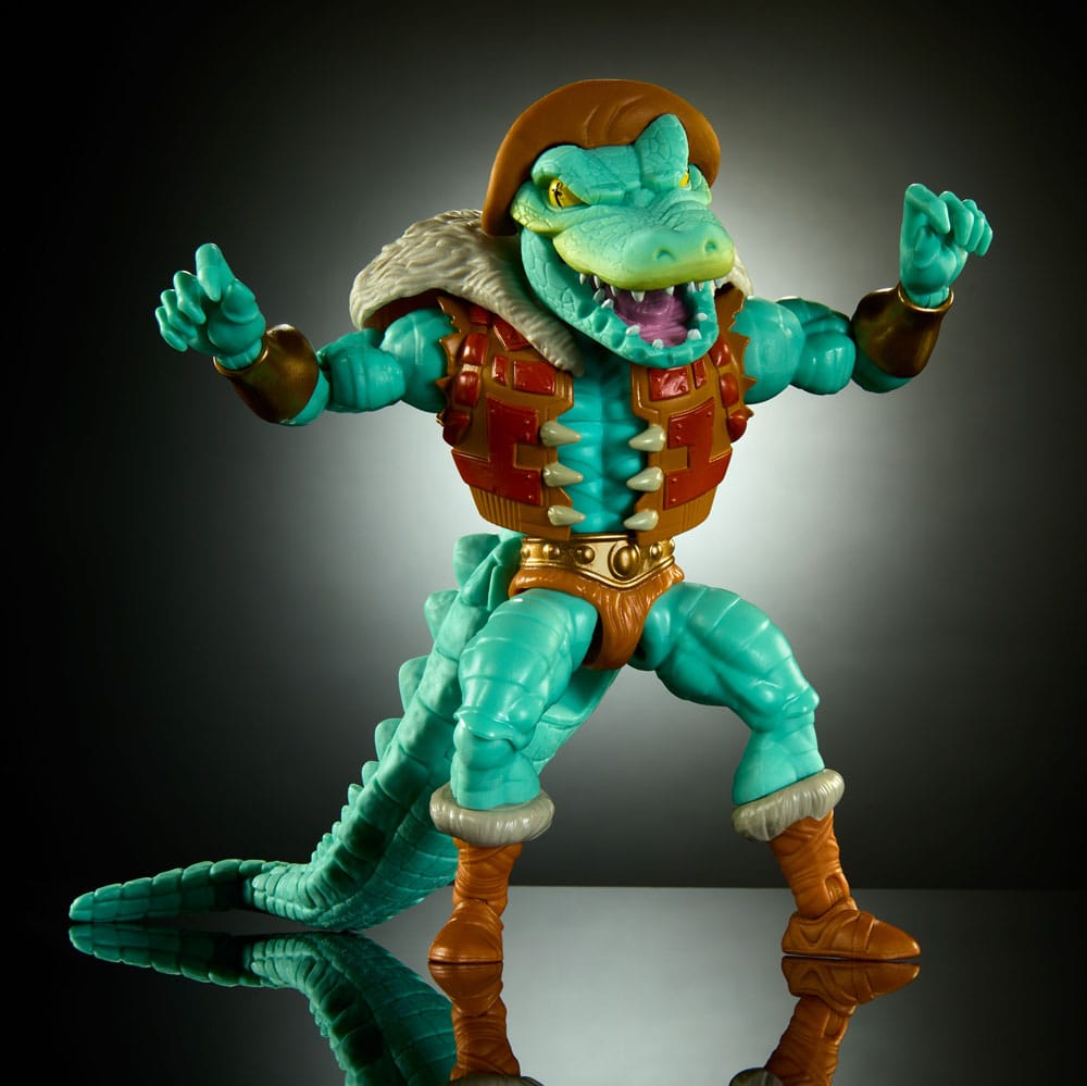MOTU x TMNT: Turtles of Grayskull Deluxe Actionfigur Leatherhead 14 cm