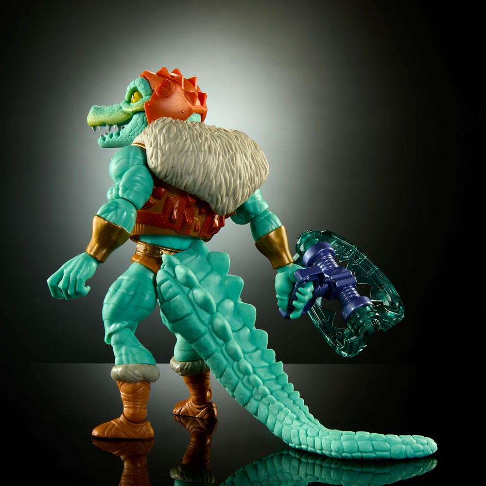 MOTU x TMNT: Turtles of Grayskull Deluxe Actionfigur Leatherhead 14 cm