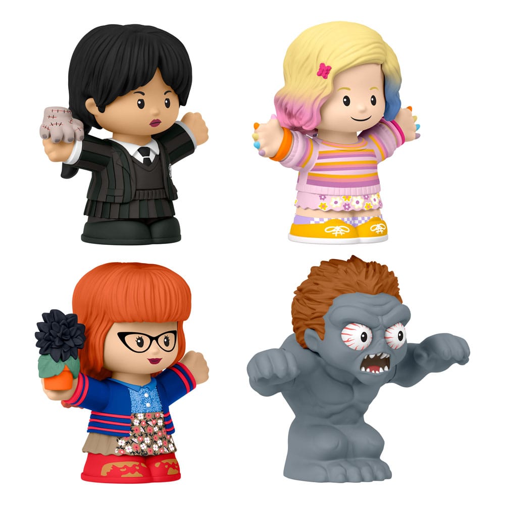 Wednesday Little People Collector Minifiguren 4er-Pack 6 cm