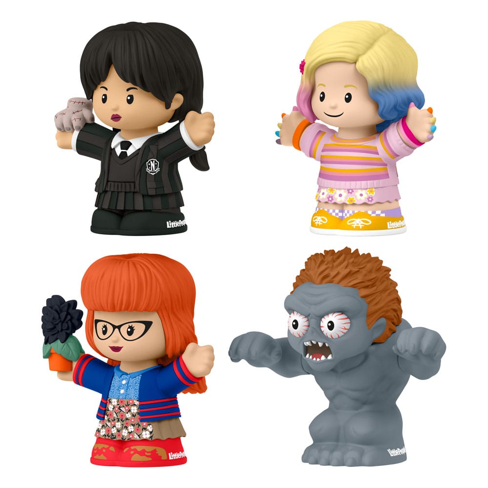Wednesday Little People Collector Minifiguren 4er-Pack 6 cm