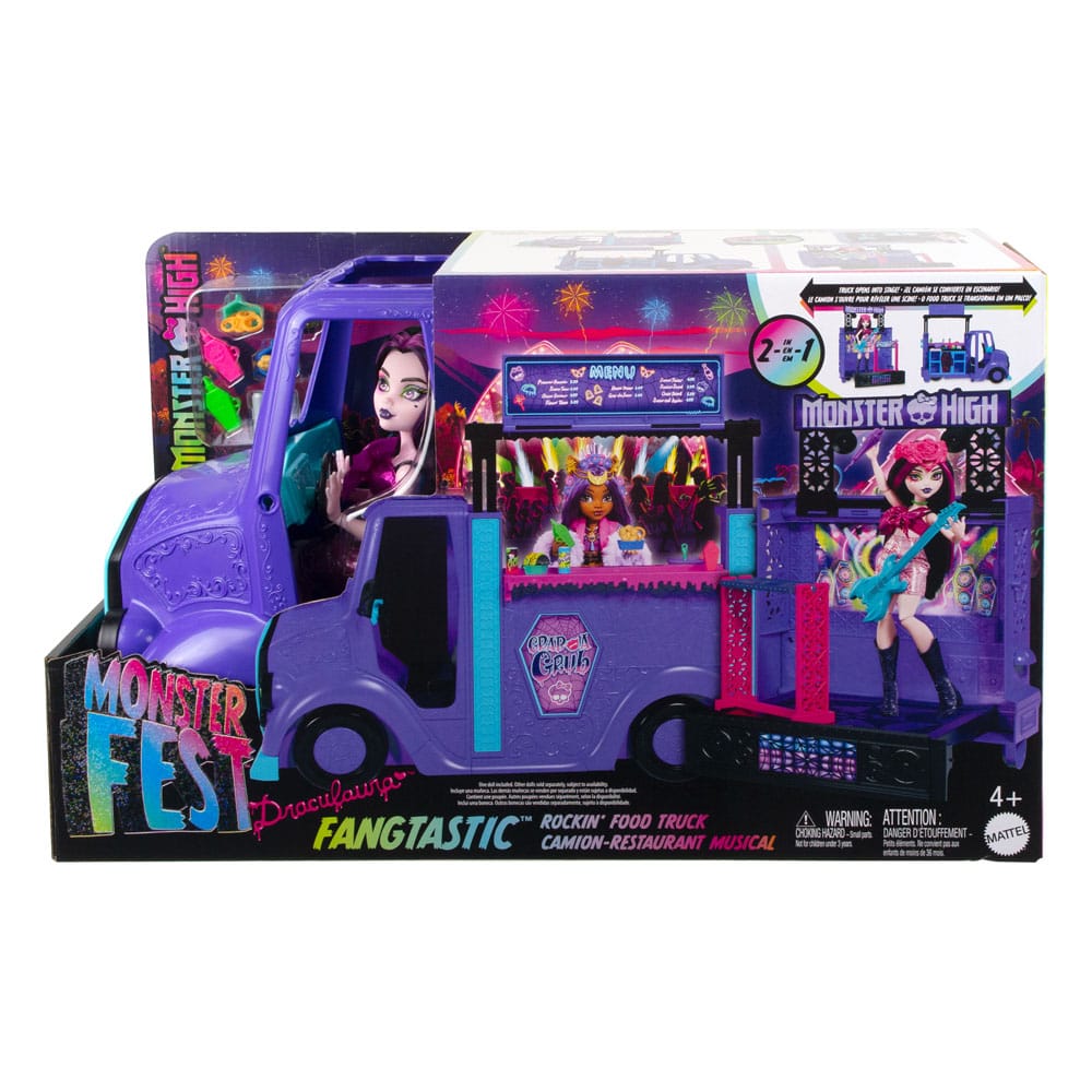 Monster High Spielset Rockiger Food-Truck