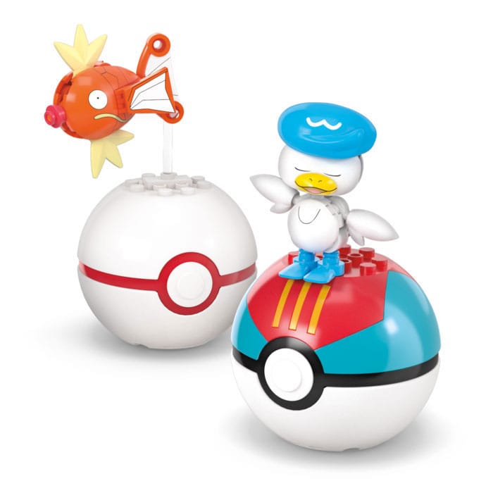 Pokémon MEGA Bauset 4 Wasser-Typ Pokémon Set
