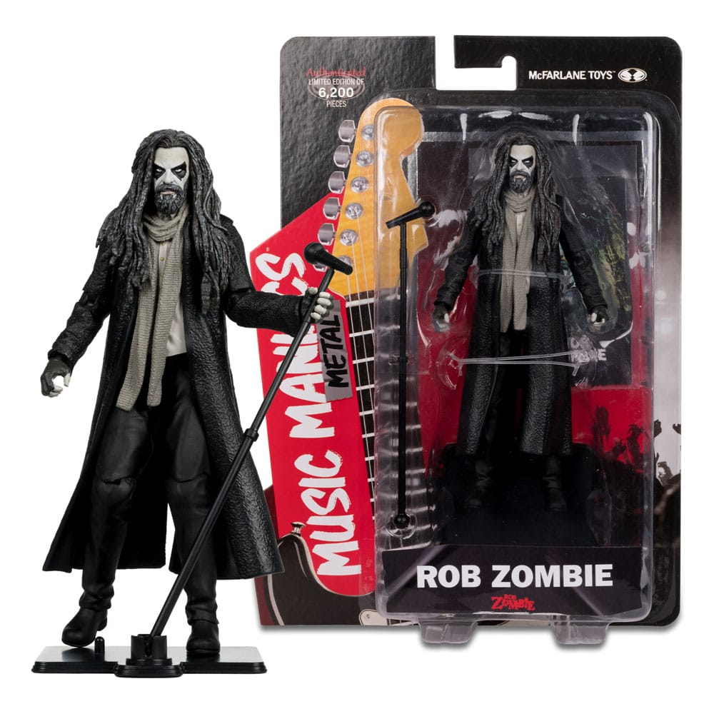 Metal Music Maniacs Actionfigur Wave 2 Rob Zombie 15 cm