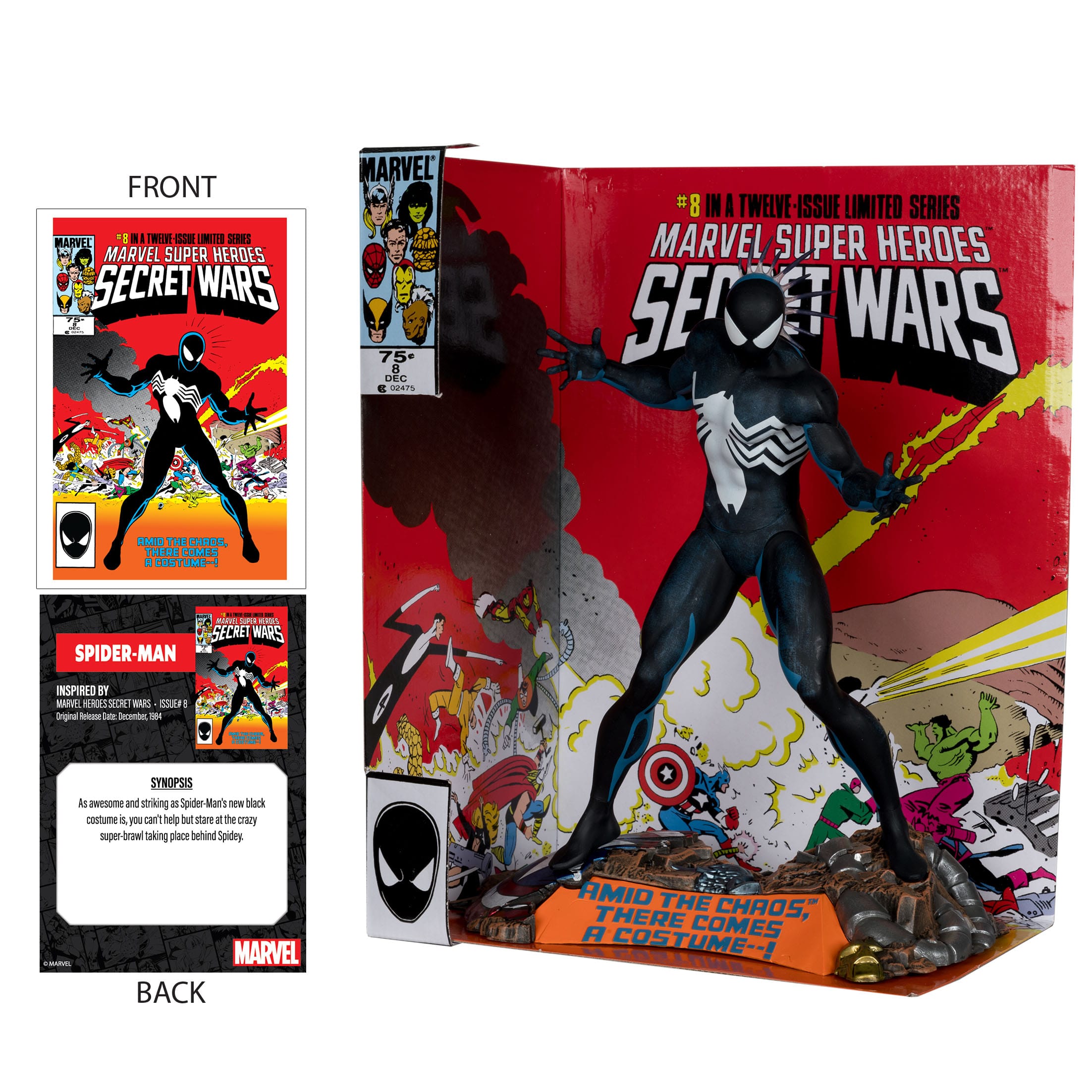 Marvel Collection PVC Statue 1/6 Spider-Man (Marvel Super Heroes Secret Wars #8) 27 cm
