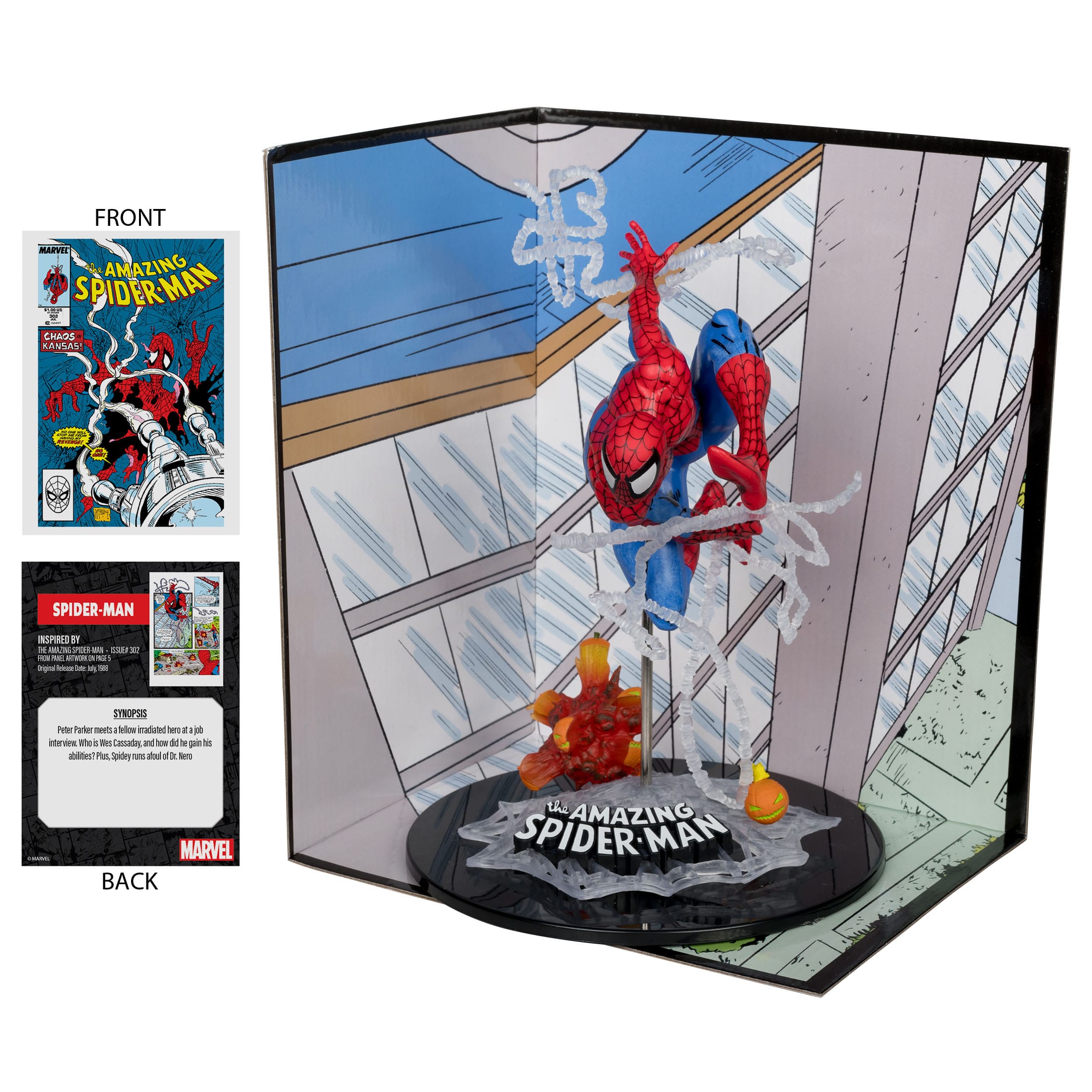 Marvel Collection PVC Statue 1/10 Spider-Man (The Amazing Spider-Man #302) 17 cm